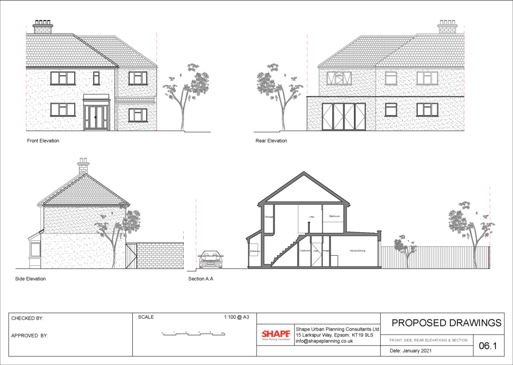 Example architectural drawing